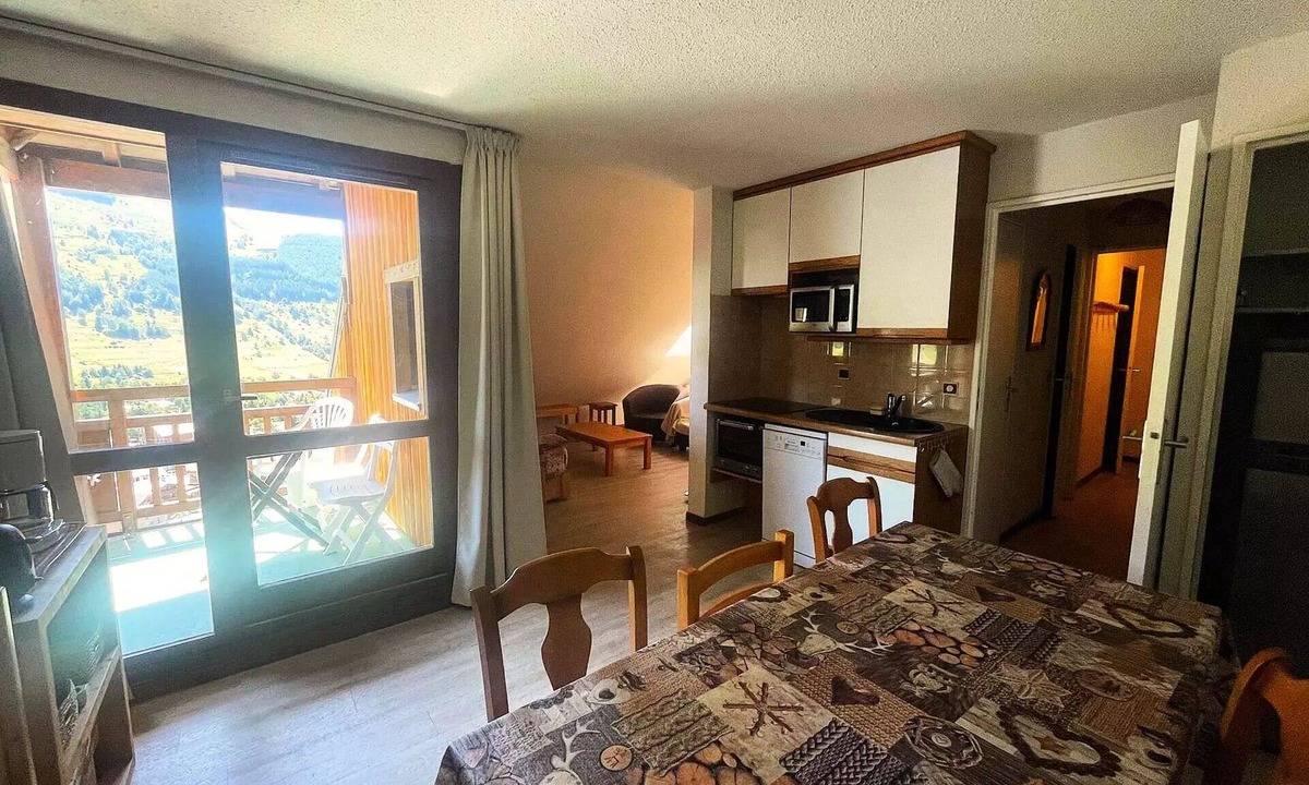 Venosc Apartment | Apheratz Residence - Gate F57 - Nice apartment 6 people on the heights of the private parking station