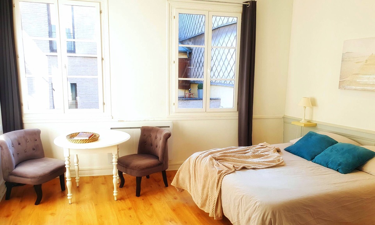 Quartier Vieux Marche-Cathedrale Apartment | Appart Rouen Centre Studio Romantique