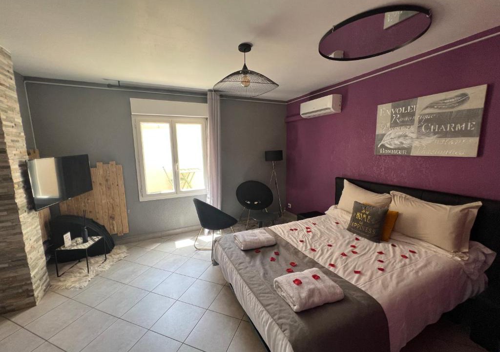 Maraussan Apartment | Appart T2 centre avec Extérieur