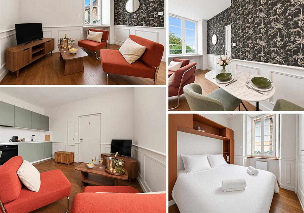 La Chapelle-des-Fougeretz Apartment | Appartement rénové accès rapide Rennes Saint-Malo