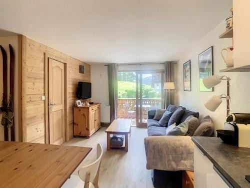 Combloux Apartment | Appartement 2 pièces + cabine à proximité du village et téléski, cuisine équipée - FR-1-560-89