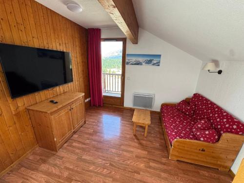 Saint-Etienne-en-Devoluy Apartment | Appartement 2 pièces à Superdévoluy avec balcon - FR-1-504-530