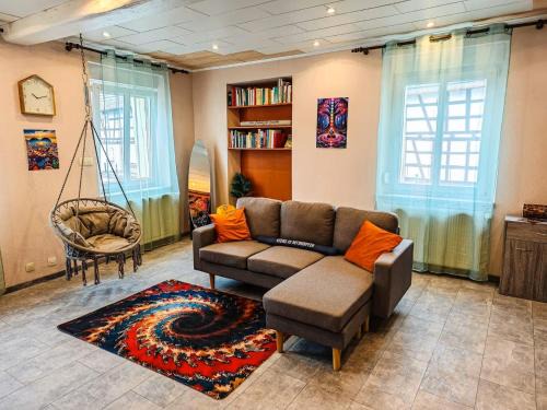 Schleithal Apartment | Appartement agréable et atypique, wifi, terrasse, jardin