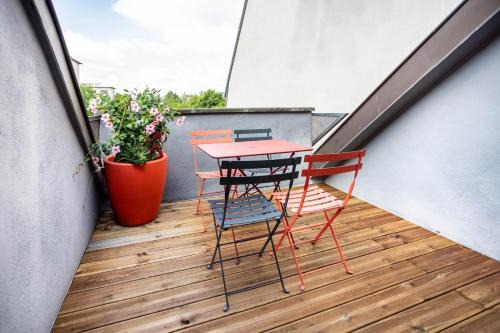 Robertsau Apartment | Appartement avec balcon à Strasbourg Robertsau