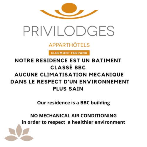Blatin Apartment | Apparthotel Privilodges Carré de Jaude