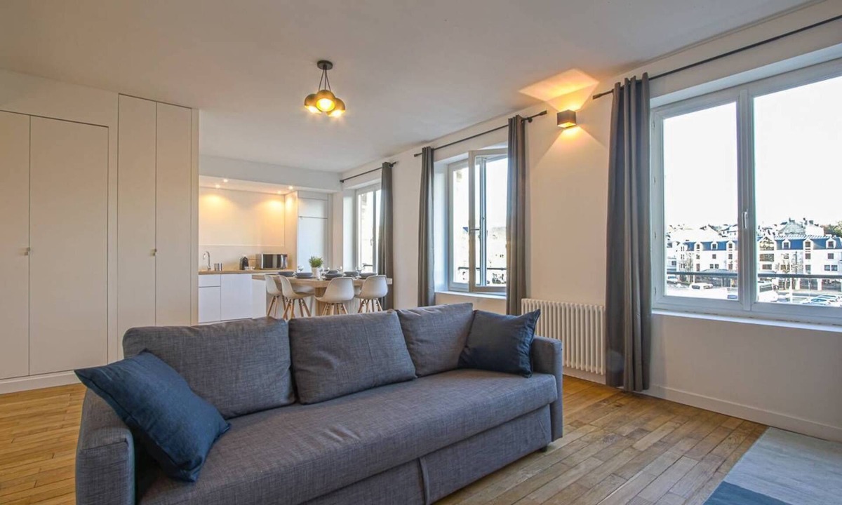 Saint-Jean Eudes Saint-Gilles Apartment | Appt 6p hyper center/view marina/upscale