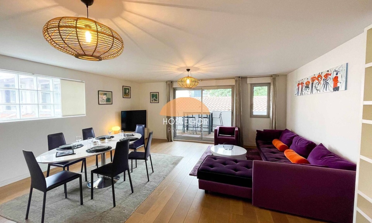 Soorts-Hossegor Apartment | Appt Ortolans - Hossegor center - Terrace - Park