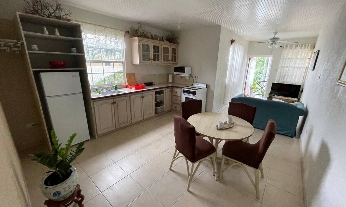 Welches Apartment | Apt 6 Balcony Rock, Air condition bed close to St Lawrence Gap & beaches