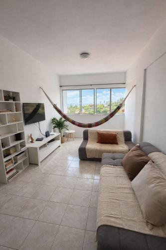 Centro Apartment | APT ventilado, 2 quartos, pertinho da praia