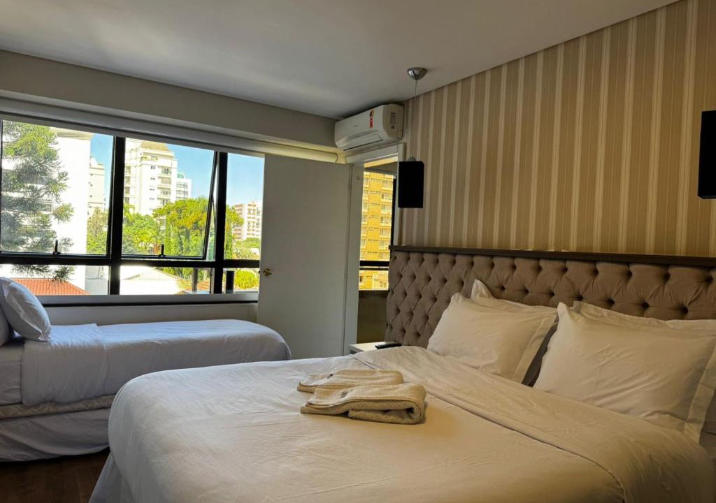 Matriz Apartment | Apto Batel dentro do Hotel com Vaga e Piscina