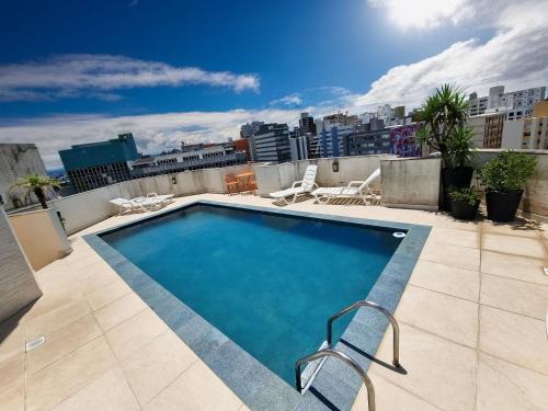 Centro Apartment | Apto Centro Floripa Com Ar Cond Piscina Garagem e Academia