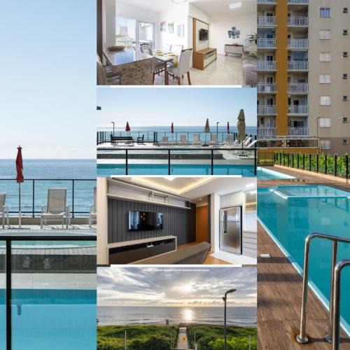Barra Velha Apartment | Aptos completo com vista mar pé na areia em Barra Velha em condomínio Resort com Spa, Piscina, quadra de futebol, Sala de jogos, brinquedoteca, Complexo com diversos comércios