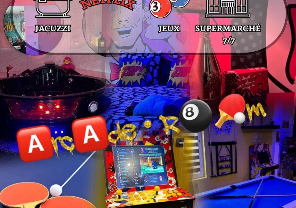 Magenta Apartment | *ARCADE.ROOM*