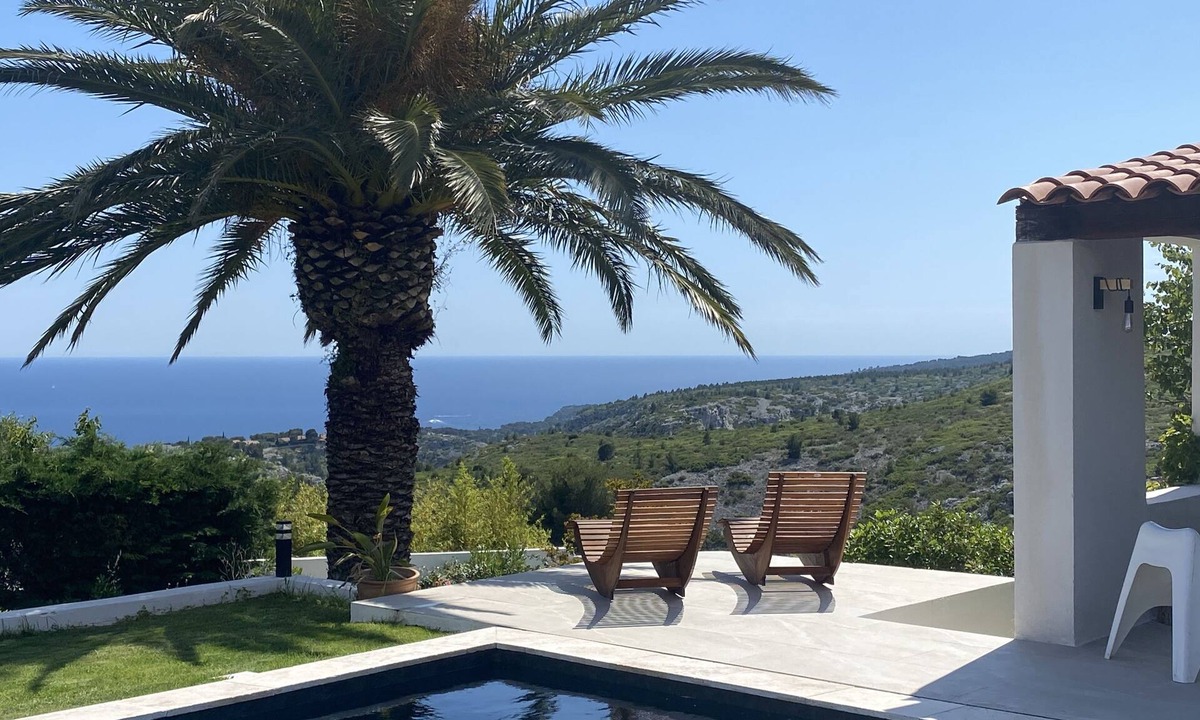 Cassis Villa | Architect-designed house with SEA VIEW and pool in Cassis 220 m2 - 4 air-conditioned bedrooms