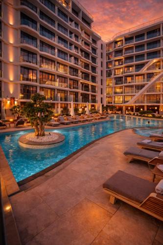 Al Barsha Apartment | Arjan Luxury Studio Pool View Near Miracle Garden