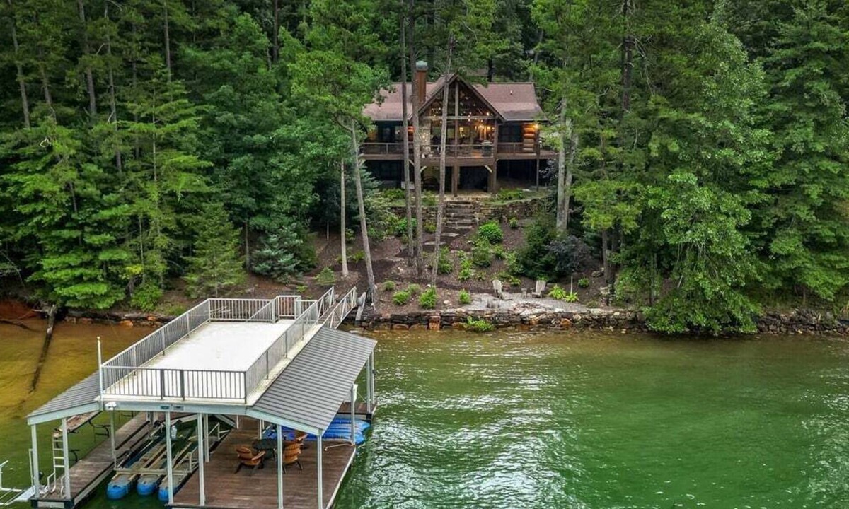 Blue Ridge Cabin | Around The Bend On Lake Blue Ridge | Blue Ridge, G