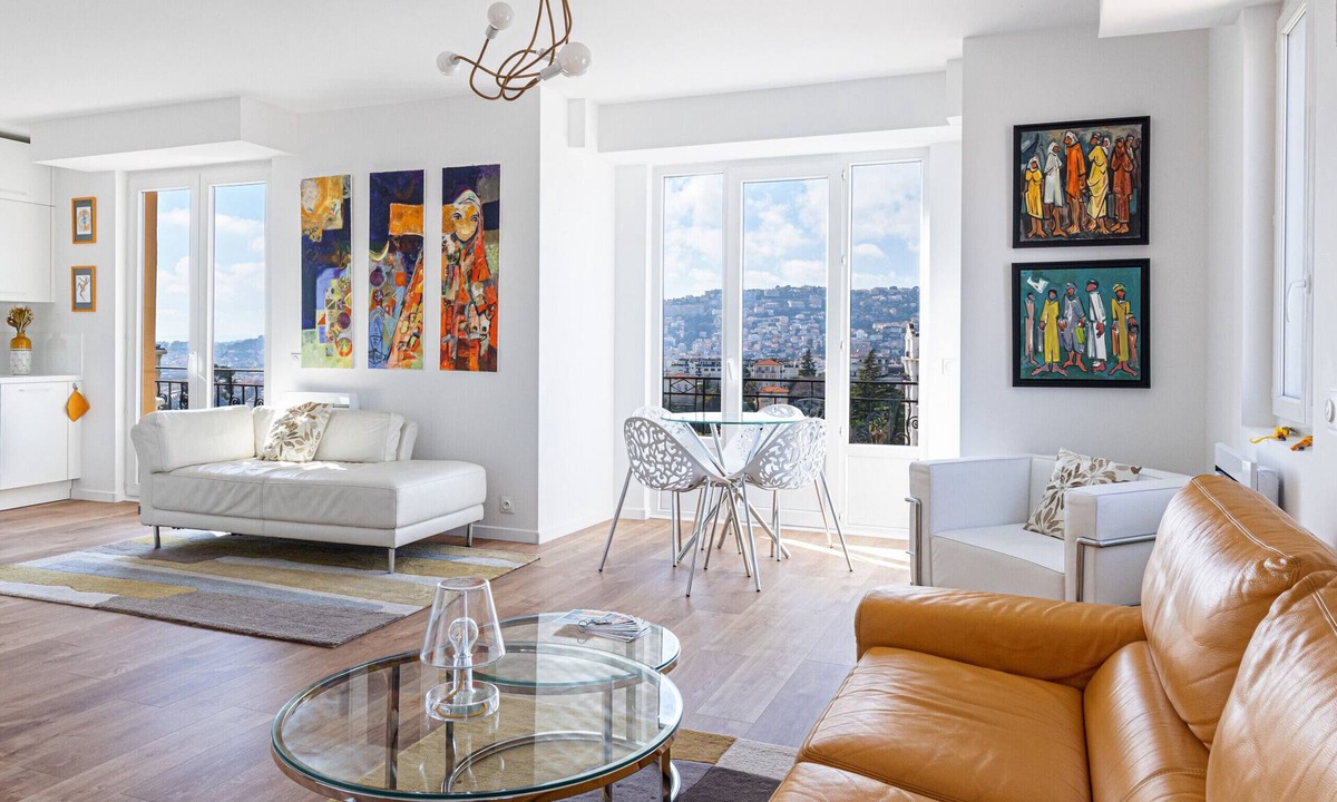 Cimiez Apartment | Arty Design - Panoramic view - Parking