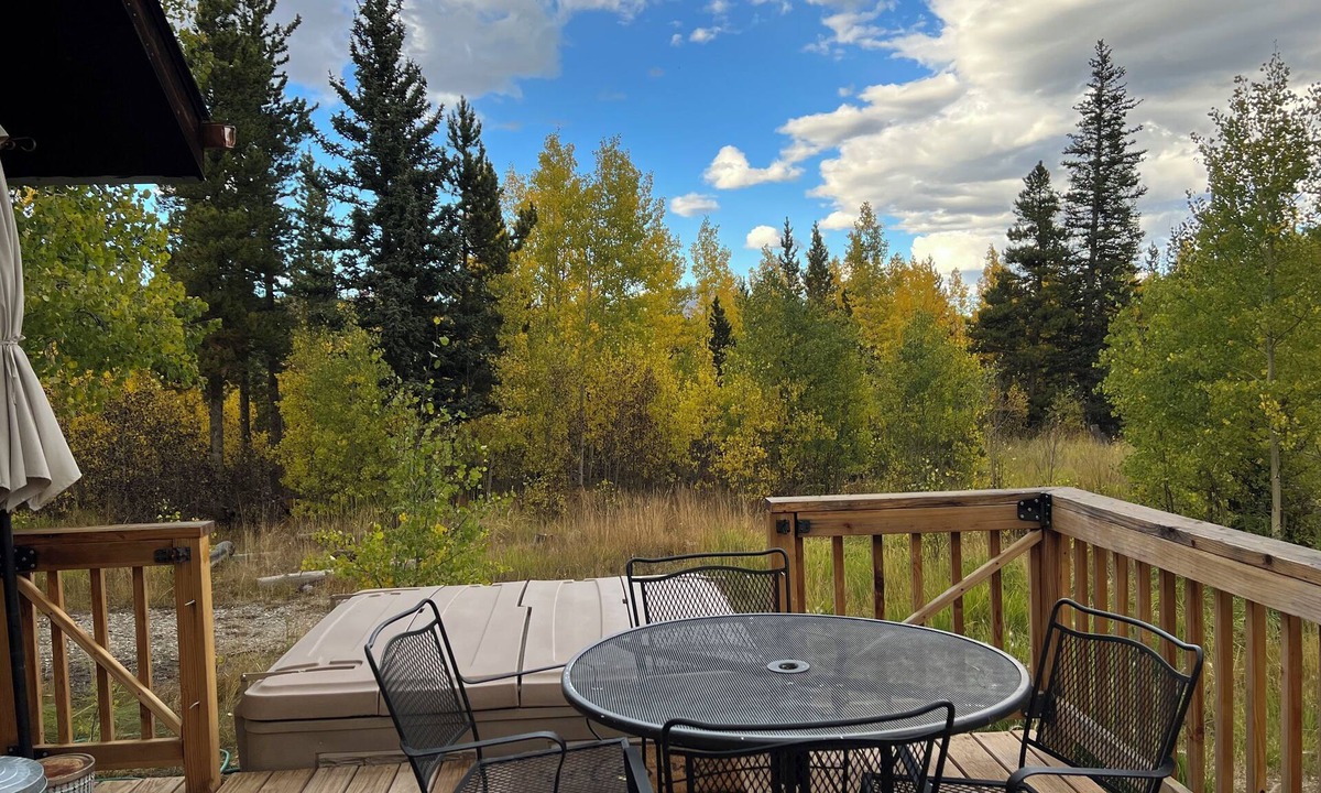 Fairplay Cabin | Aspens! 2 ACRES AMAZING LOG CABIN, HOT TUB FIREPLACE VIEWS PRIVATE