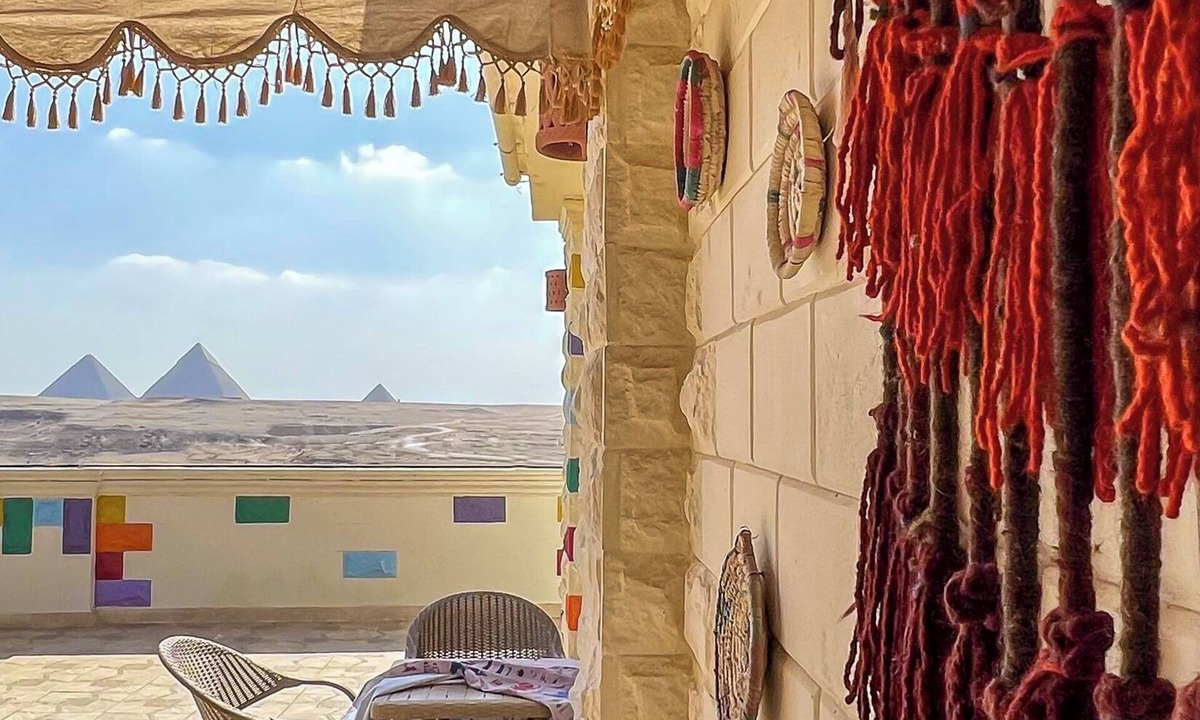 Pyramids Gardens House | Atlantis pyramids Inn new