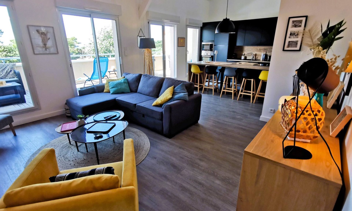 Chateau-d'Olonne Apartment | Au Paradis Sablais - Sea view