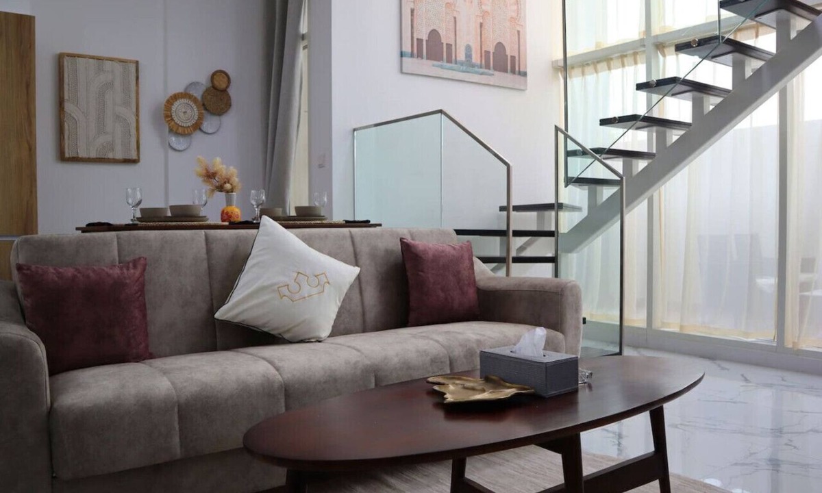 Masdar City Apartment | Aurora 2BR Duplex Apartment