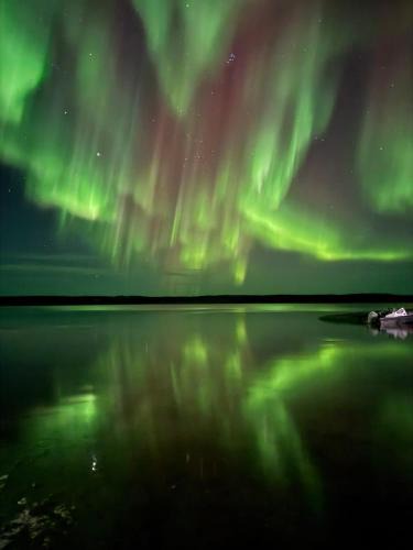 Yellowknife Apartment | Aurora views from 2 br apartment by lake