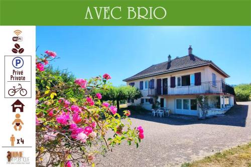 Irancy House | Avec Brio - Maison avec terrasse, Parking privé, 2 chambres 3 lits