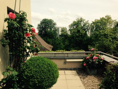 Sankt Alban Apartment | AVLiving City FLAT Basel with Roof Garden