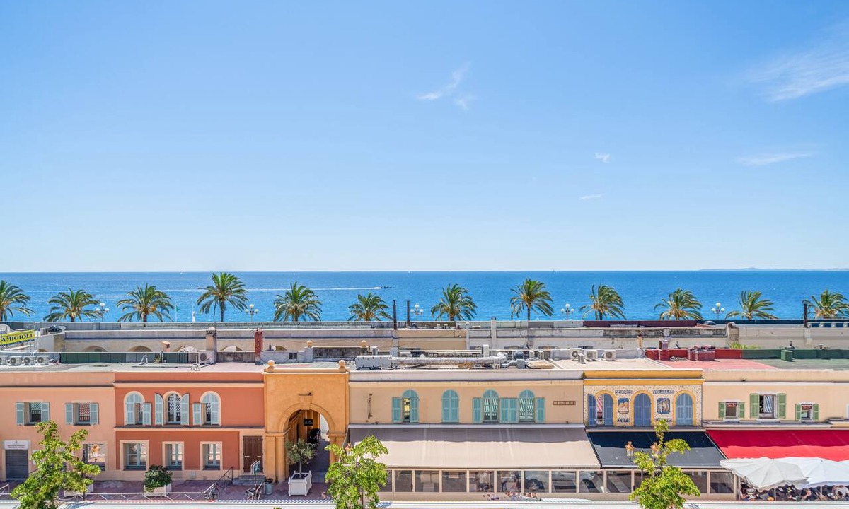 Carabacel Apartment | Azur Hideaway -stunning sea view ,Promenade and Cours Saleya