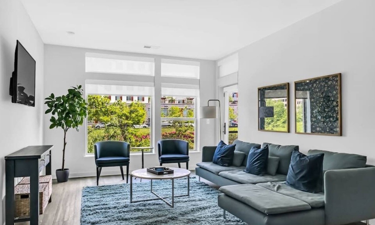 McLean Apartment | Azure Escape 2BR2BTH: Tysons Oasis with Amenities
