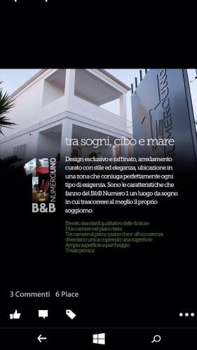 Bisceglie Bed & Breakfast | B&B Numero Uno