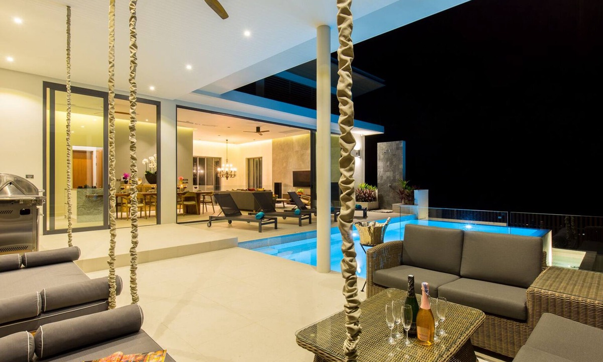Bophut Hills Villa | Baan Ouyan 5-bed luxury family home on Bophut Hill