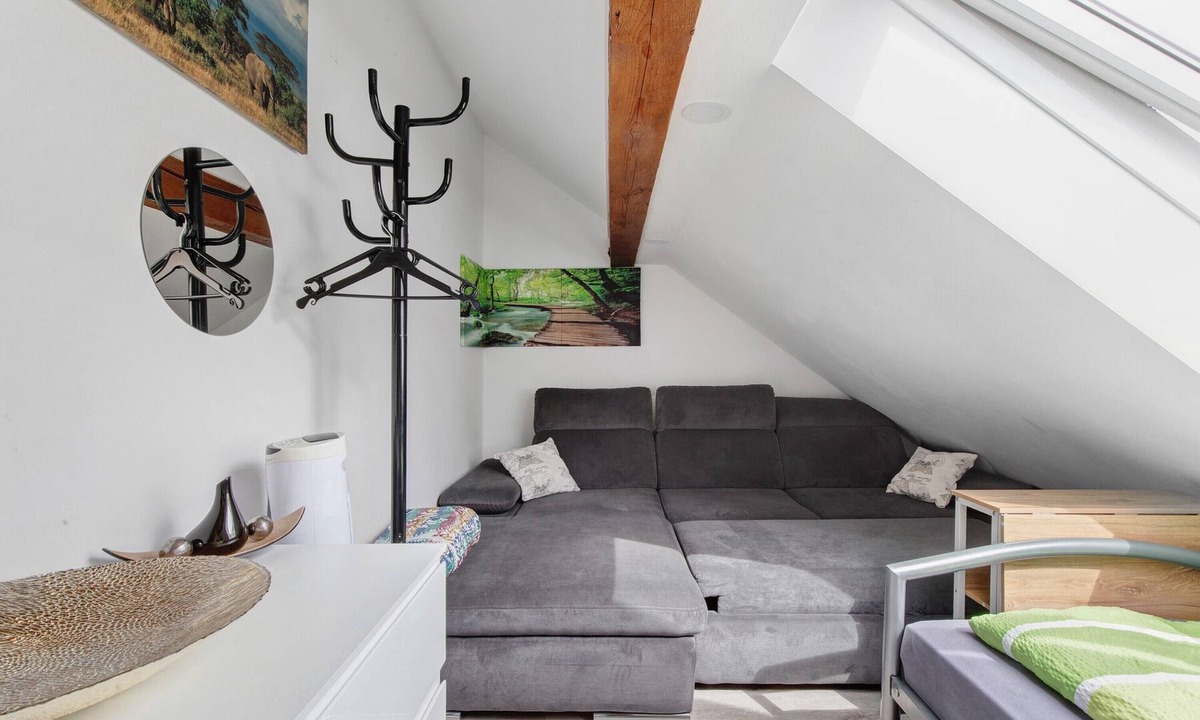 Laupheim Apartment | Bailey Shared Apartment Room with Wi-Fi in Attic