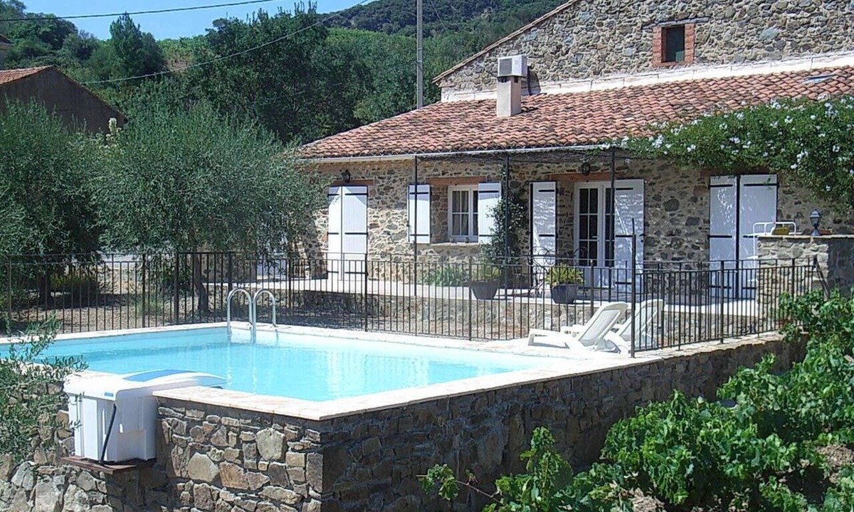 Berlou House | Barn completely renovated stone country with private pool.