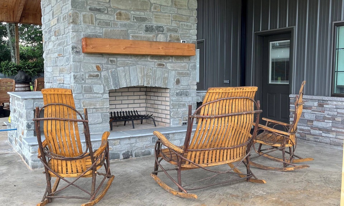 Wheeler House | Barndominium with rustic charm