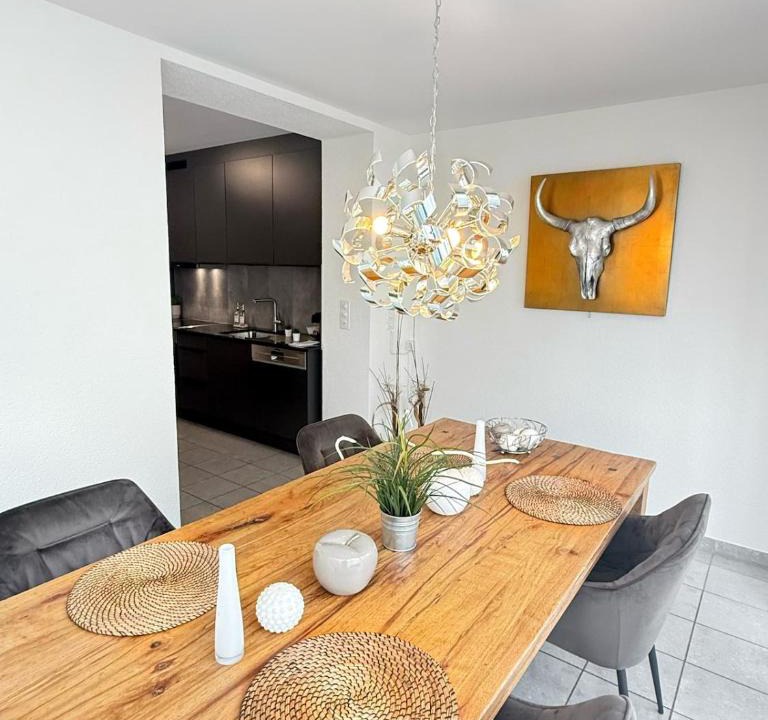 Munchenstein Apartment | BASELiving apartment with PRIVATE GARDEN