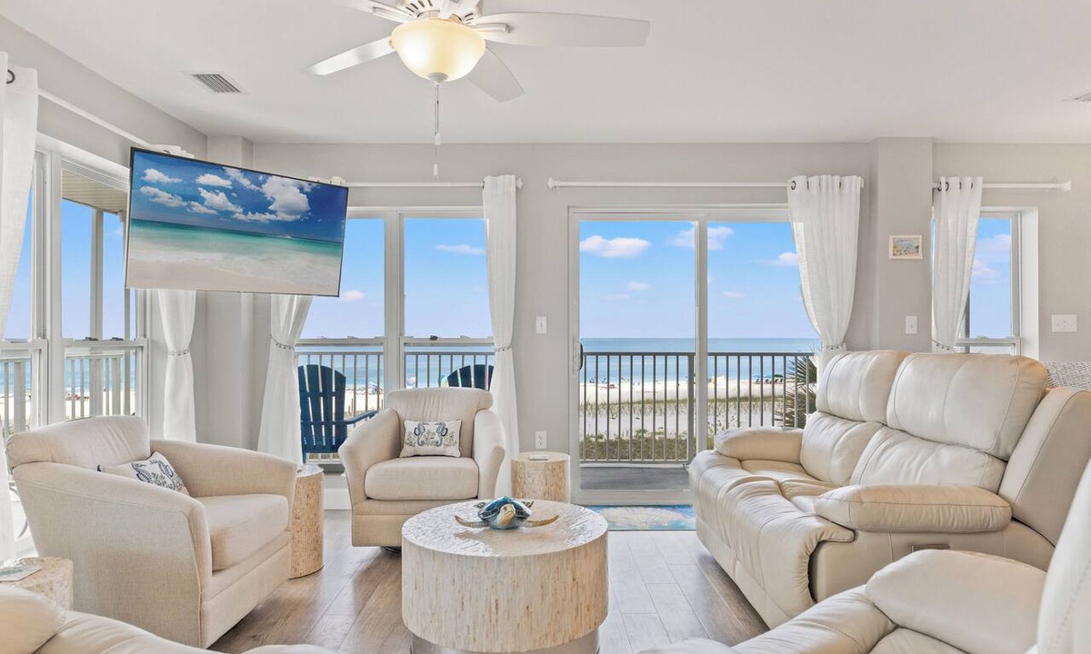 Mexico Beach Condo | Beach Front Condo - Gulf View - Surfside Condos - Pool