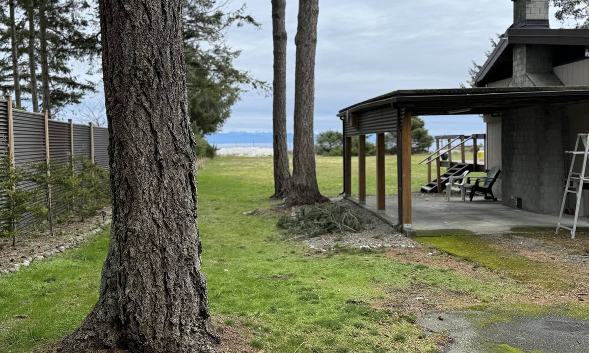 Black Creek Cabin | Beach front property on Saratoga Beach, cabin with ocean view.