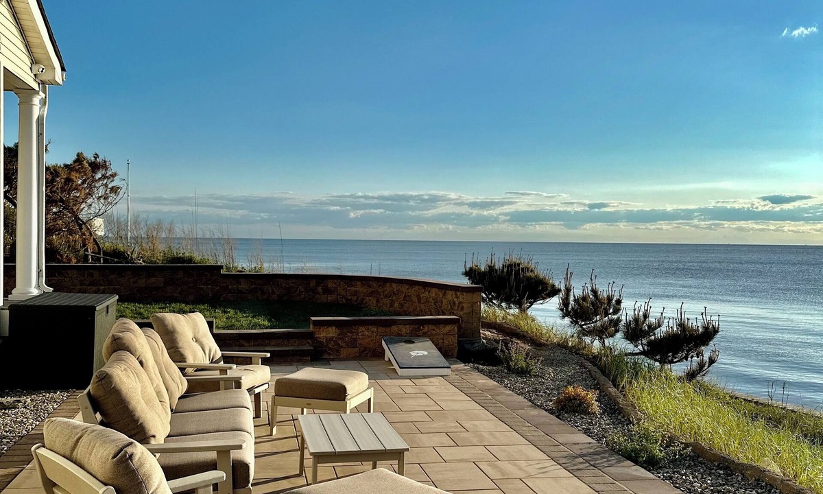 Villas House | Beach sunsets Pool beachfront waterfront patios this house built on the beach