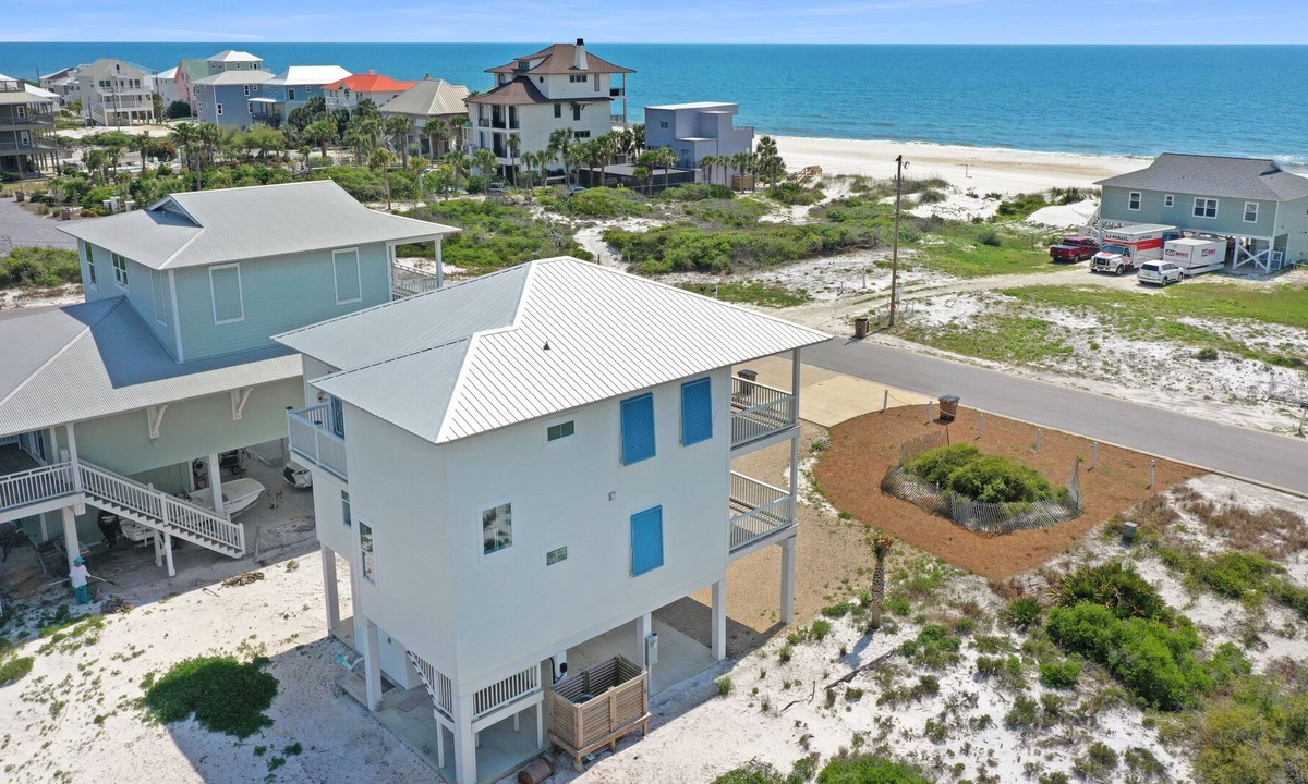 Cape San Blas House | Beach View, North Cape San Blas, Newly Built ~ Seaside Haven