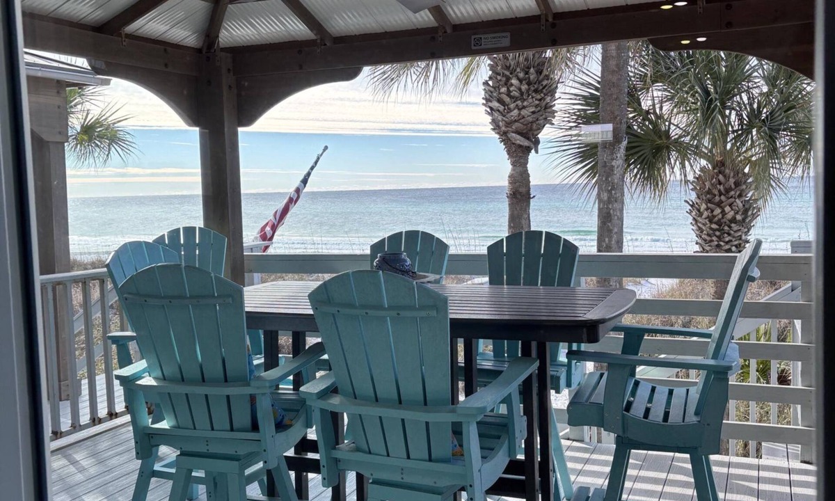 Panama City Beach House | Beachfront 3BR/3BA Townhome in PCB, Remodeled, Pet Friendly