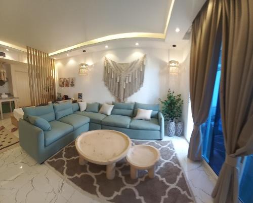 Al Ahyaa Apartment | Beachfront Boho Style apartment in Fanadir Bay