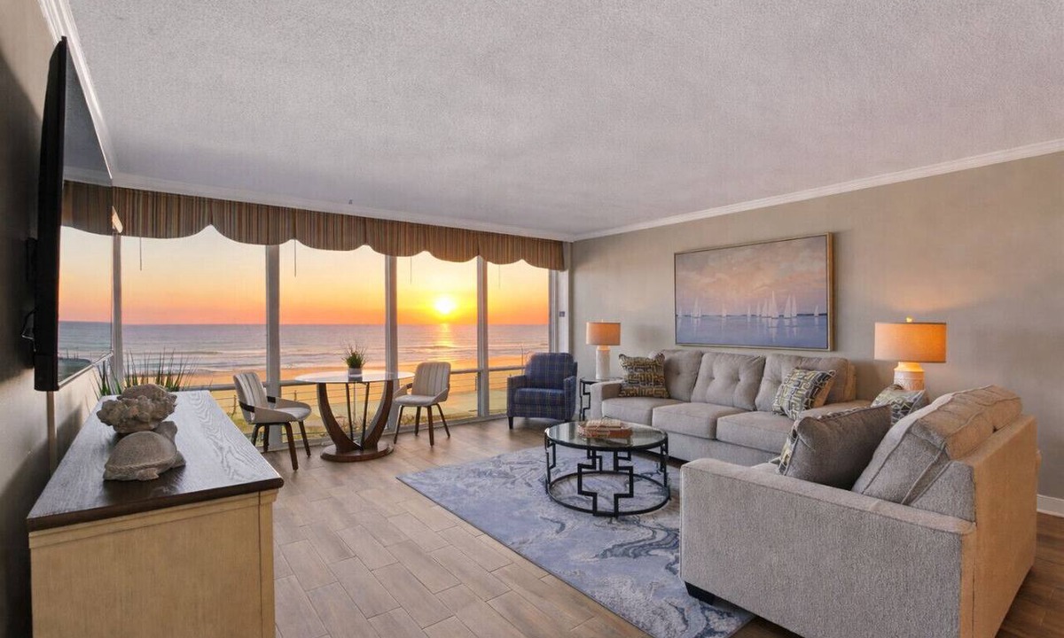 Northeast Virginia Beach Apartment | Beachfront Condo/Pool/Surfing/Fishing/Surf