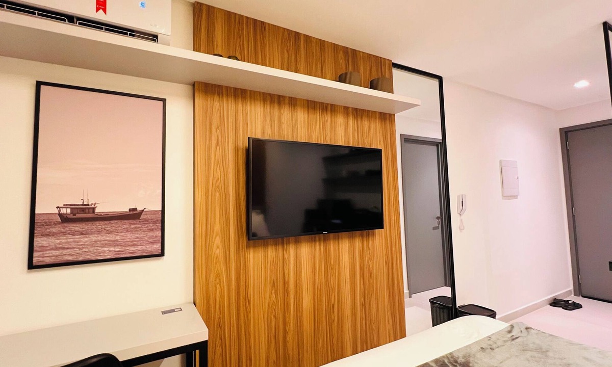 Jardim Oceania Apartment | Beachfront Flat - Beachfront Building Breeze 317 Algodão Flats