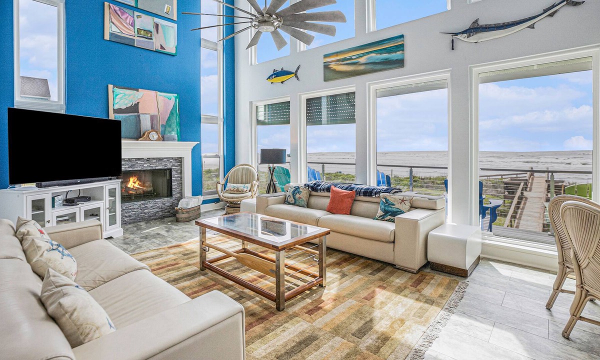 Indian Beach House | Beachfront Getaway w/ Stunning Views, Private Boardwalk to Beach & Huge Deck