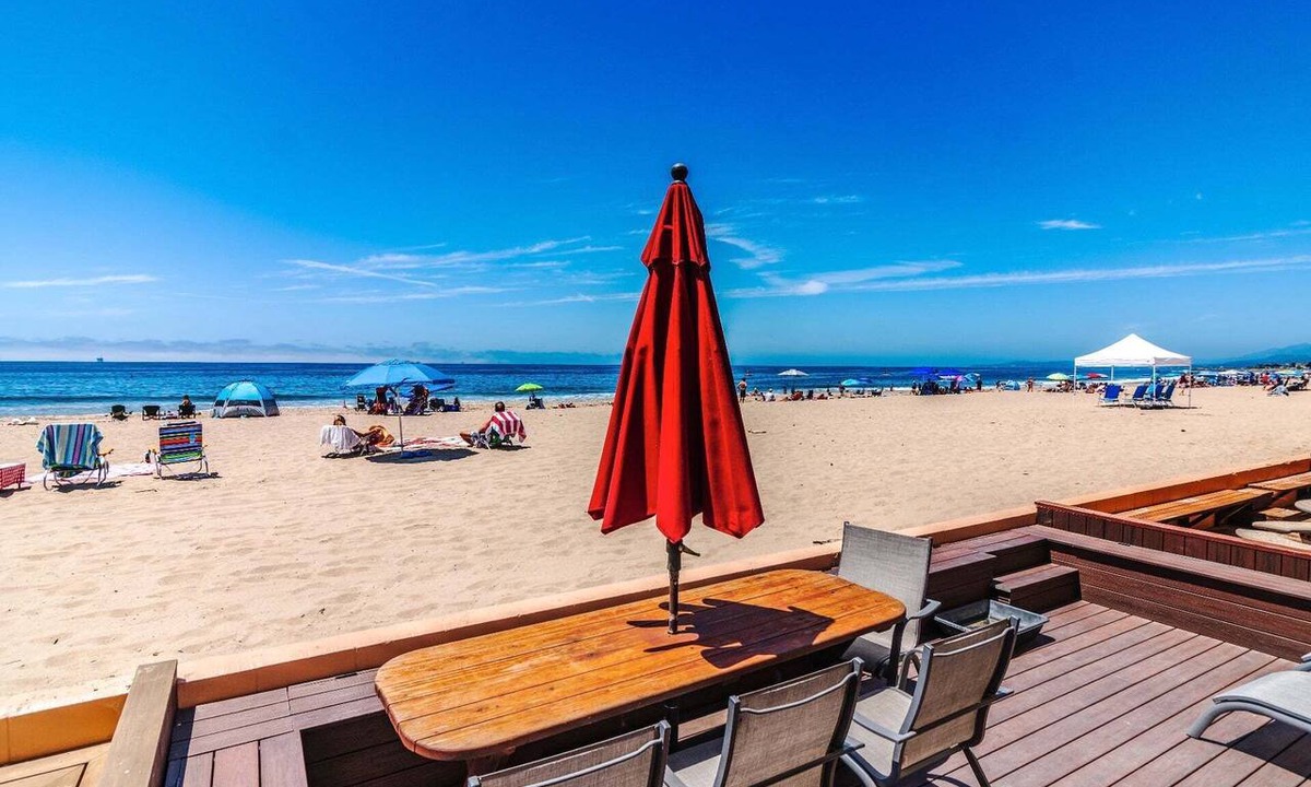 Carpinteria Condo | Beachfront Ground Floor Condo | King Bed Ocean Views Private Patio