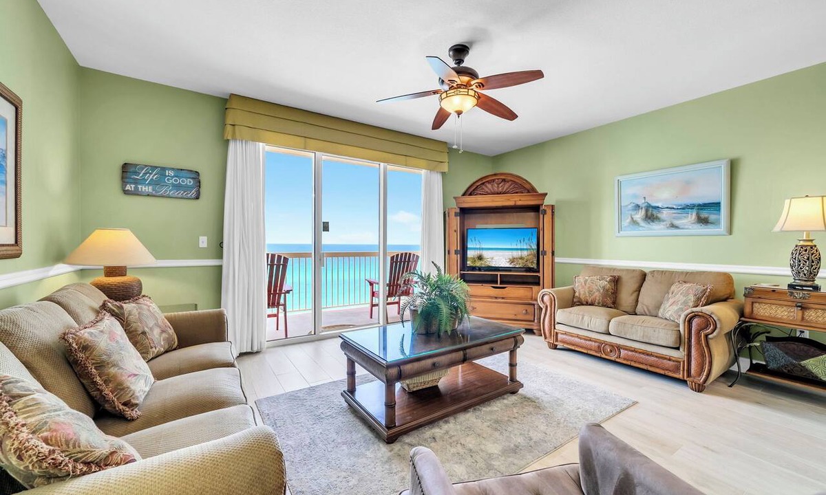 Miramar Beach Condo | 🏖️BeachFront-Heated Pools-HotTub-Tennis-Celadon 703🏖️