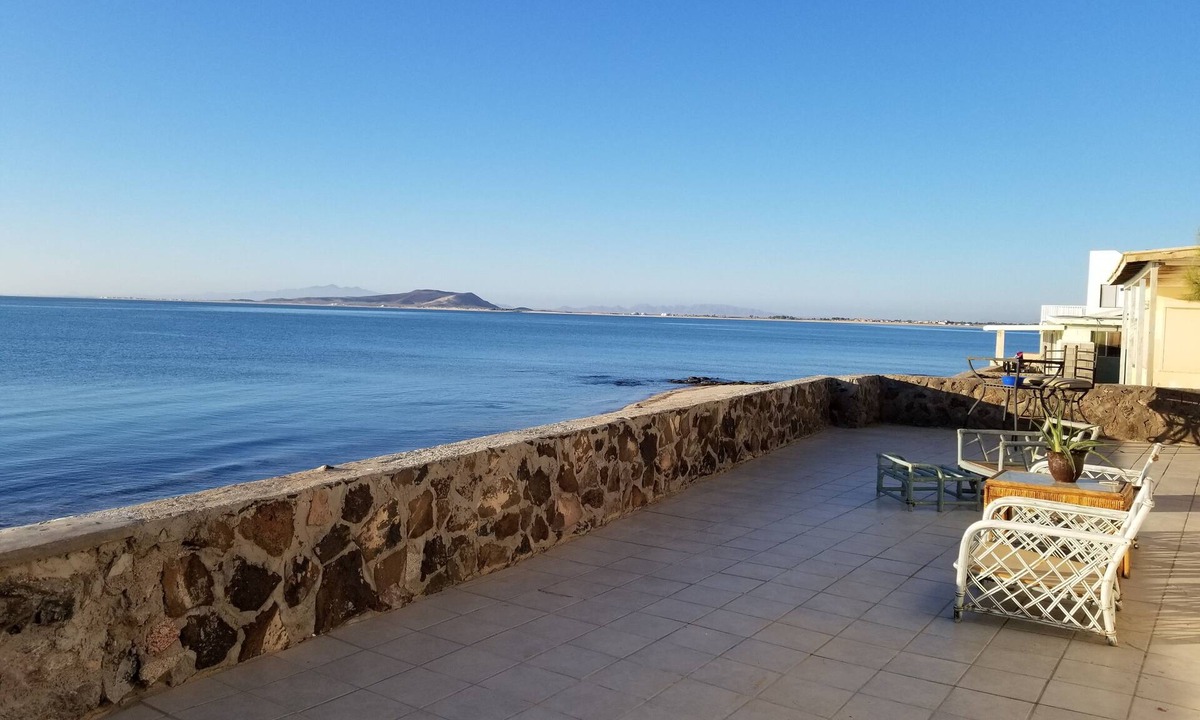 Cholla Bay House | Beachfront Home with/Amazing Views Just a few steps to the beach in Cholla Bay