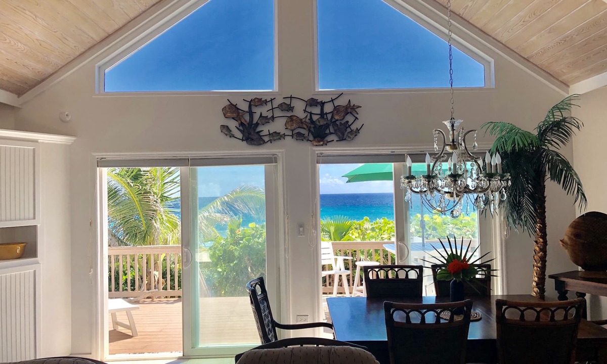 Clarence Town House | Beachfront Home Right on Private Beach!