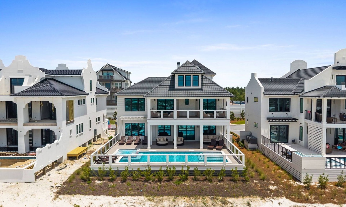 Bay County House | Beachfront NEW BUILD, Sugar Sands Mexico Beach, Private Pool & Hot Tub